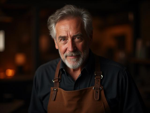 Retrato de Raúl Sánchez, fundador de Metal y Sabor